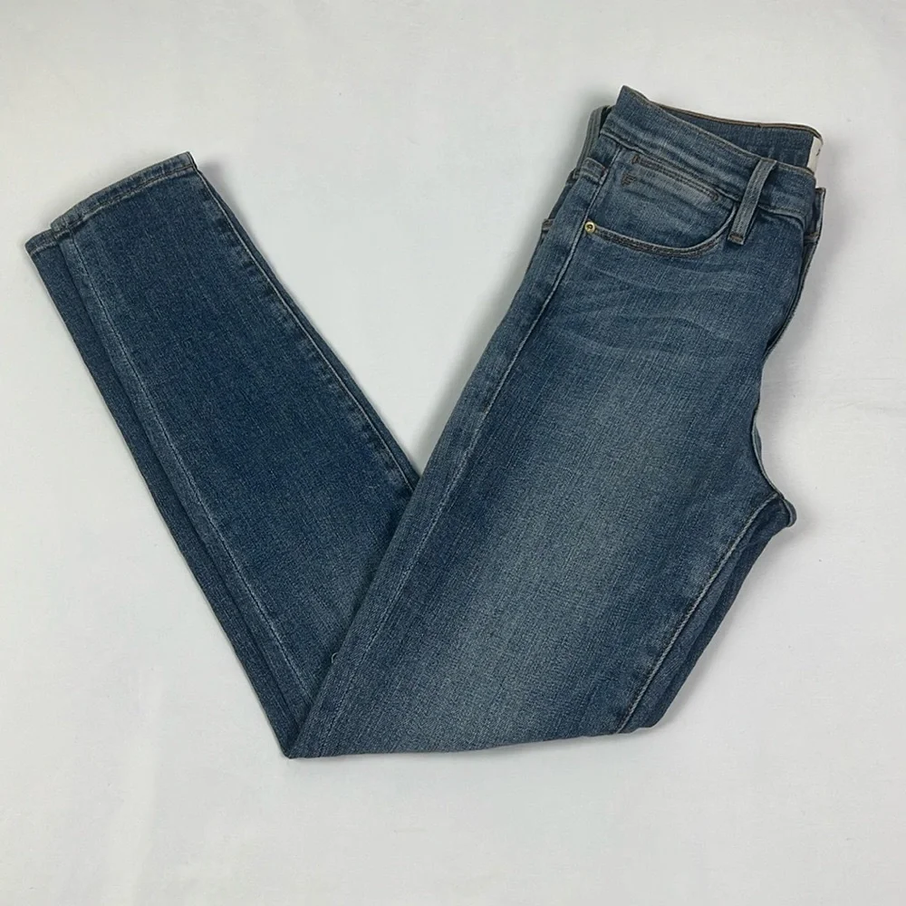 Frame Denim Women’s 25 Le High Skinny Distressed Stretchy Jean - Picture 1 of 15